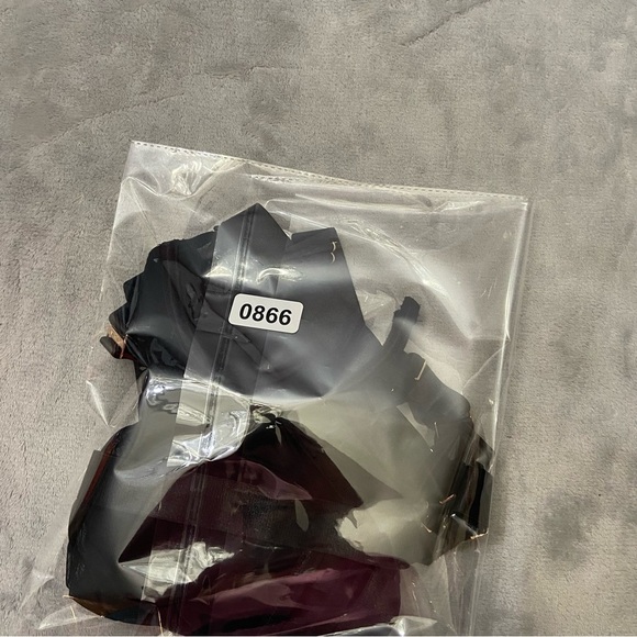 New! Bluebella Sawyer Strappy Basque Black Lingerie Garters 10866 - Picture 10 of 10